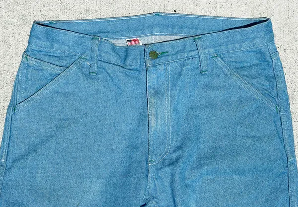 Left Field NYC 70’s Rodeo Work Uniform Blue Denim (Excluded from all discount codes)