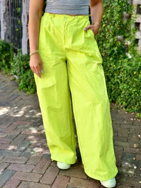 Lettie Pant (Neon Lime)