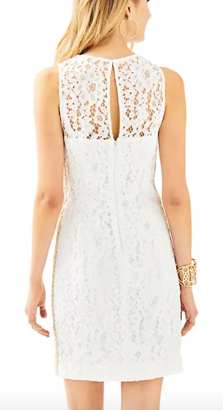 Lilly Pulitzer Mila Shift Dress - Corded Floral Lace