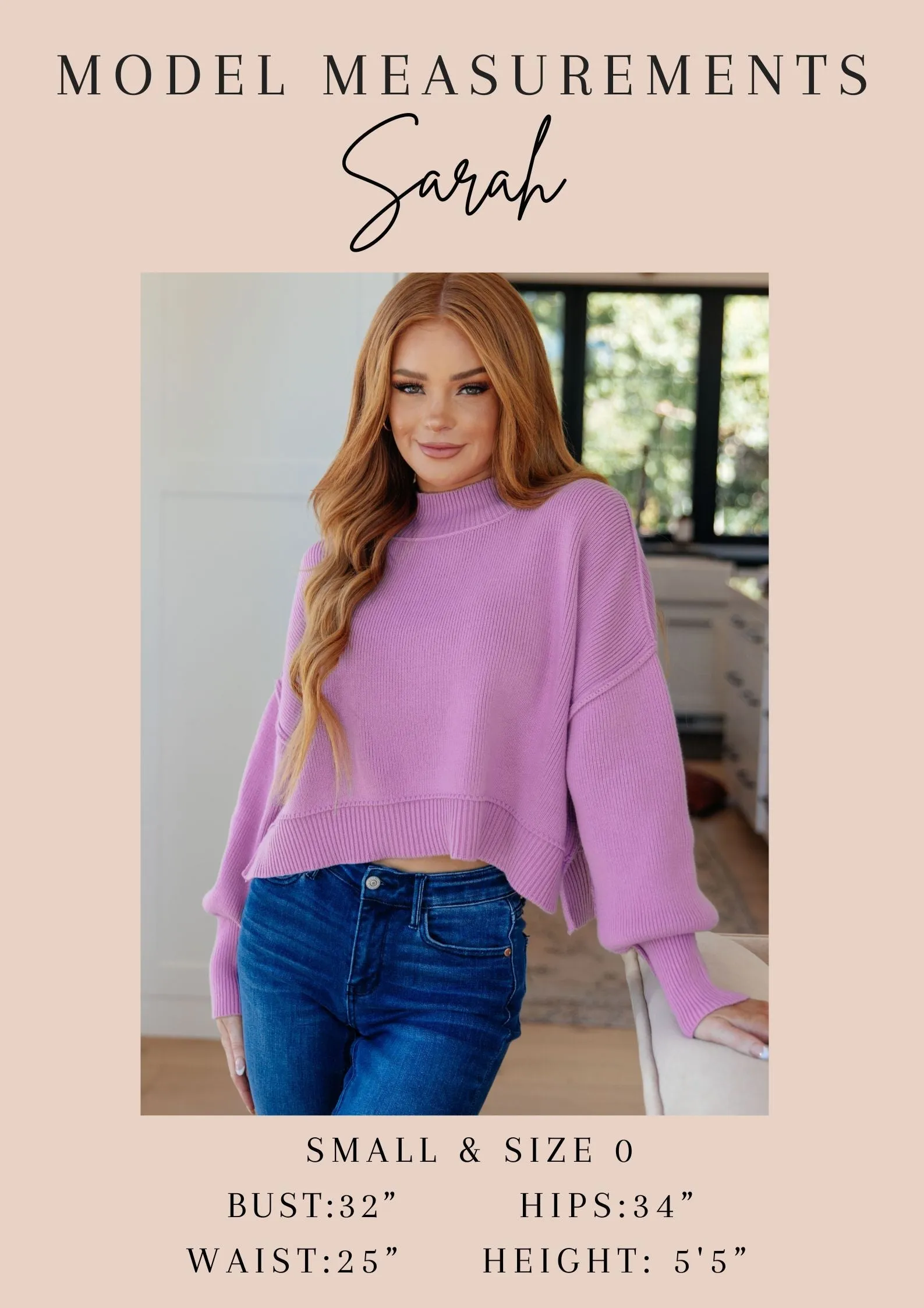 Lizzy Bell Sleeve Top in Violet Filigree - 4/12