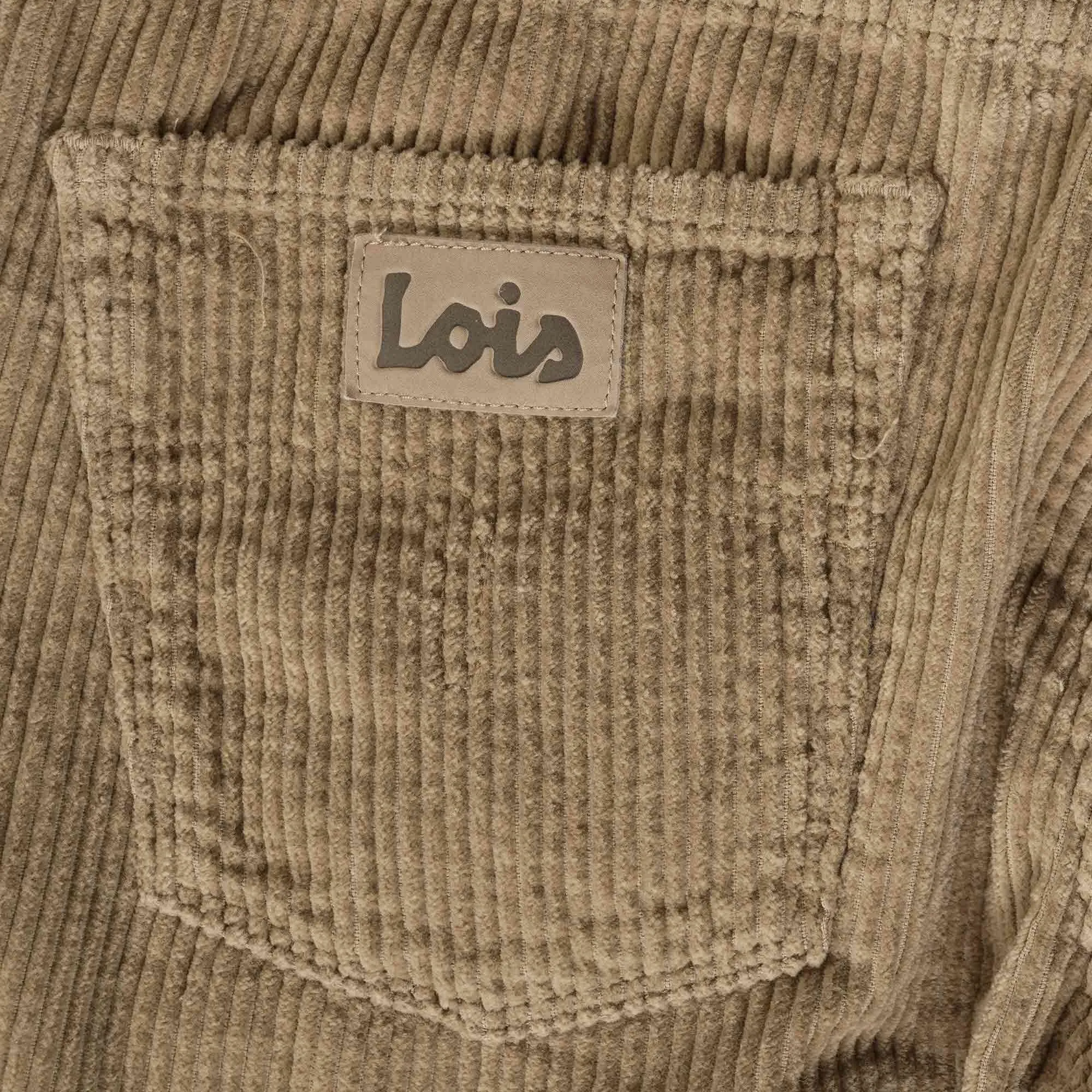 Lois Dallas Jumbo Cords Dark Sand