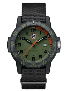 Luminox Leatherback Sea Turtle Giant Watch- Carbon -Green- Webbing Strap - 100M