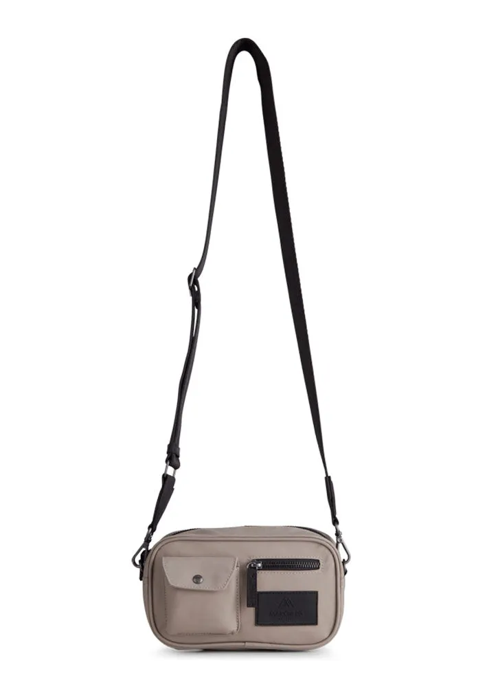 Markberg Darla Small Crossbody Taske - Recycled - grey taupe