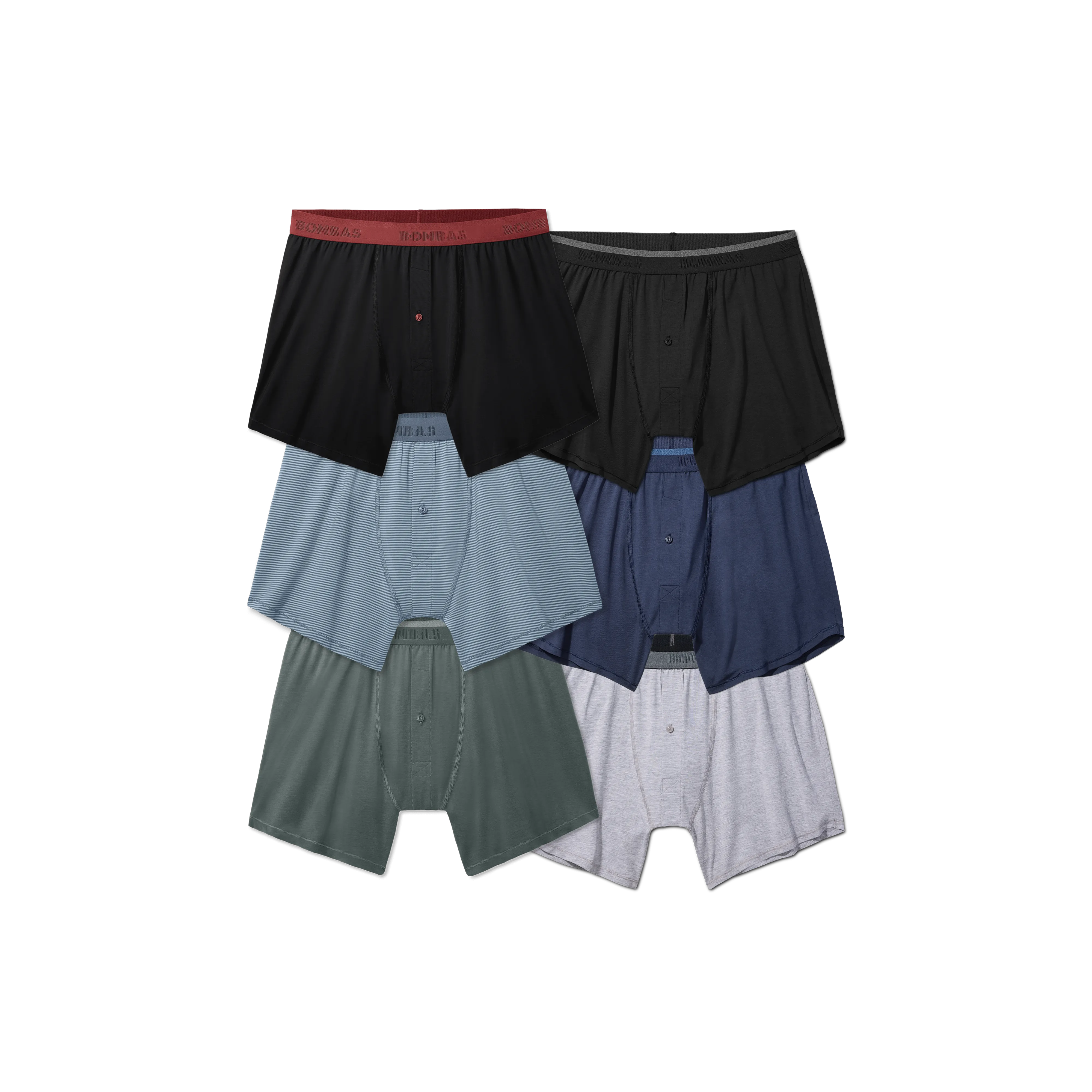 Men's Cotton Modal Blend Boxer 6-Pack