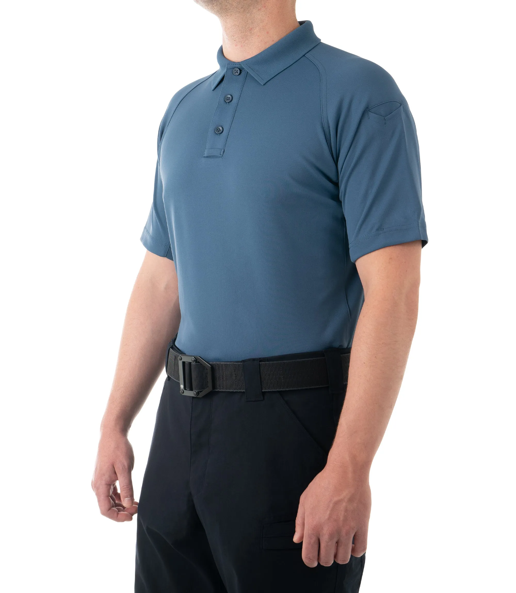 Men's Performance Short Sleeve Polo / French Blue