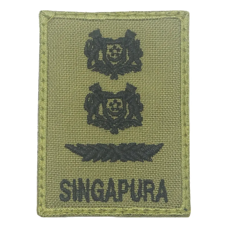 MINI SAF RANK PATCH - SLTC (OLIVE GREEN)