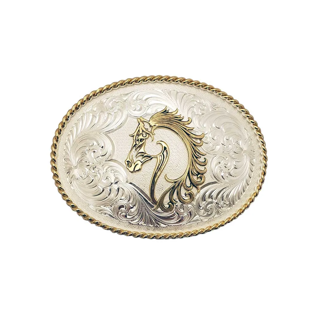 Montana Silversmiths Women's Horse Head Buckle