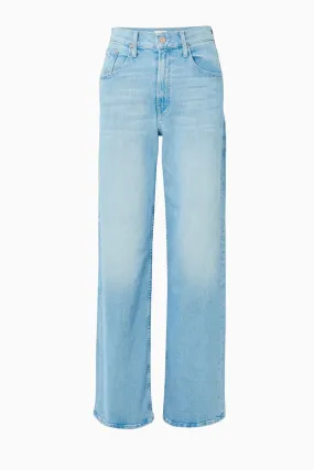 Mother Denim The High Waisted Spinner Zip Heel Jean - Norway Dude