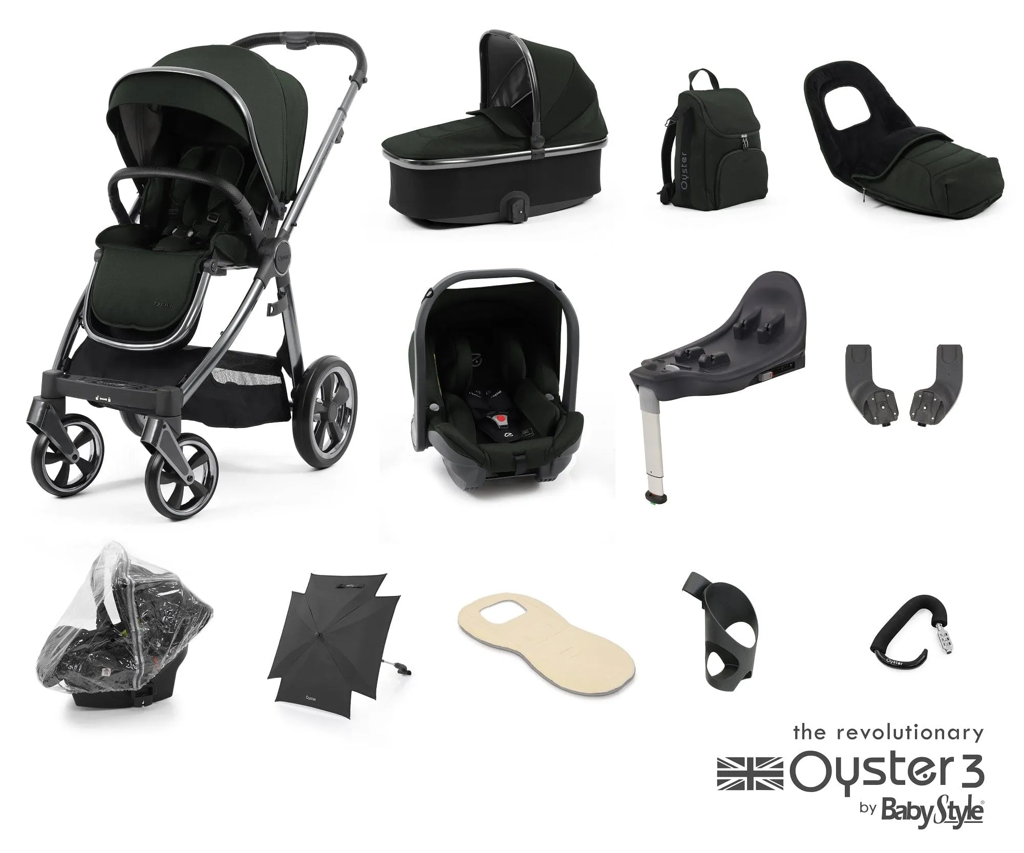 Oyster 3 Ultimate Capsule Bundle (12pc Set) - Black Olive