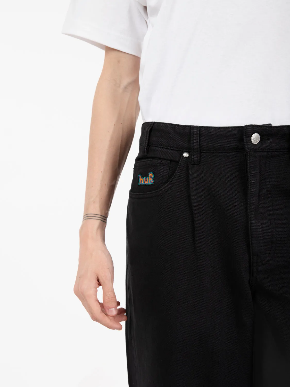 Pantaloni Cromer signature nero