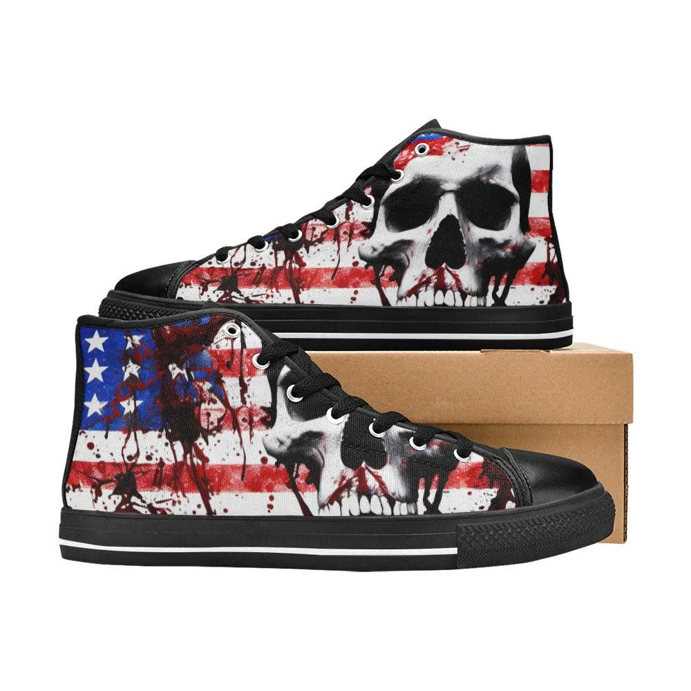 Patriotic Splatter Art Women