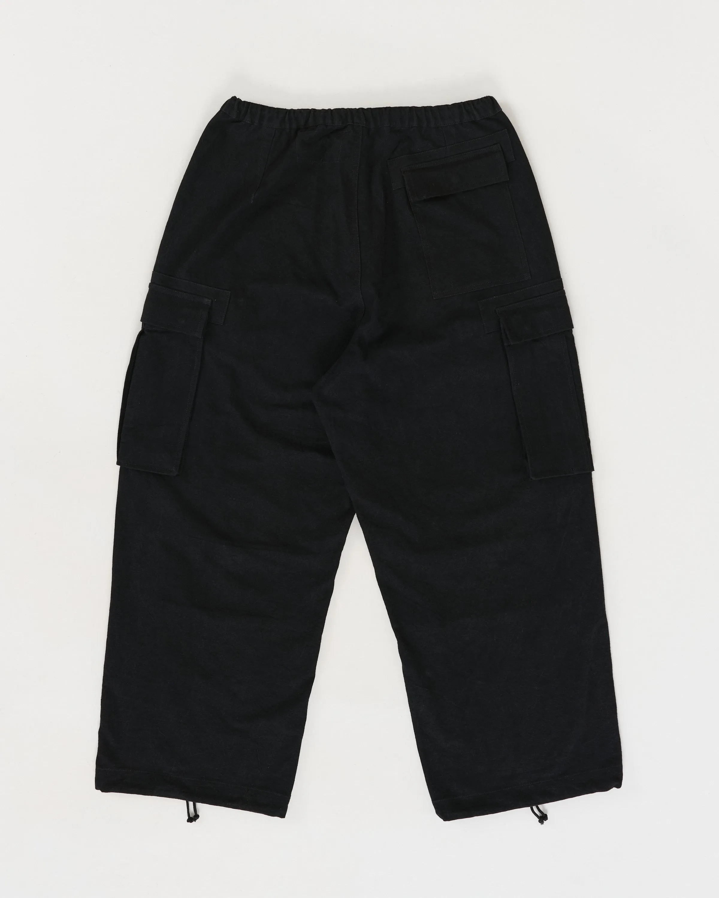 Peace Pants - Black Slub