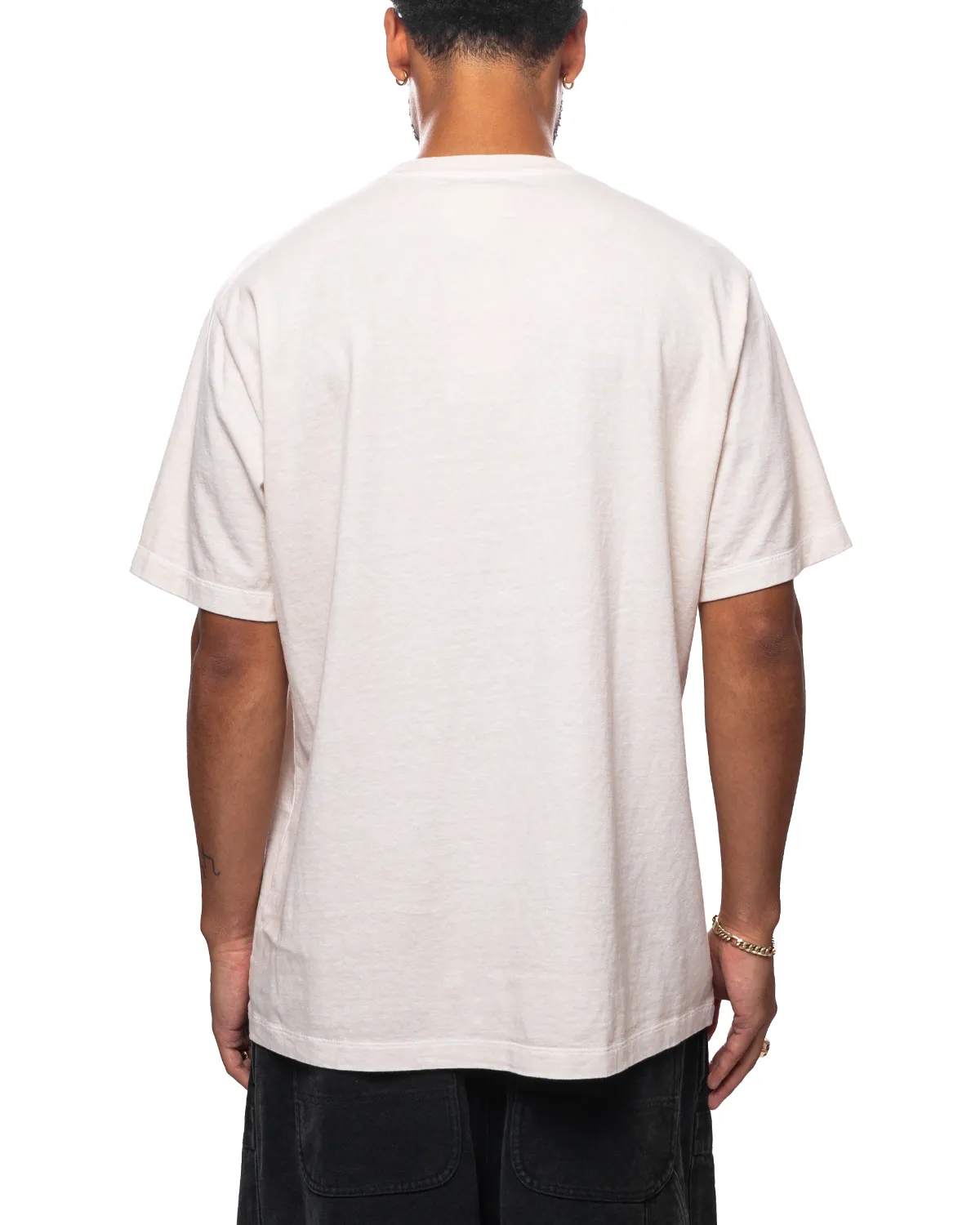 "Doubland" Embroidery T-Shirt White