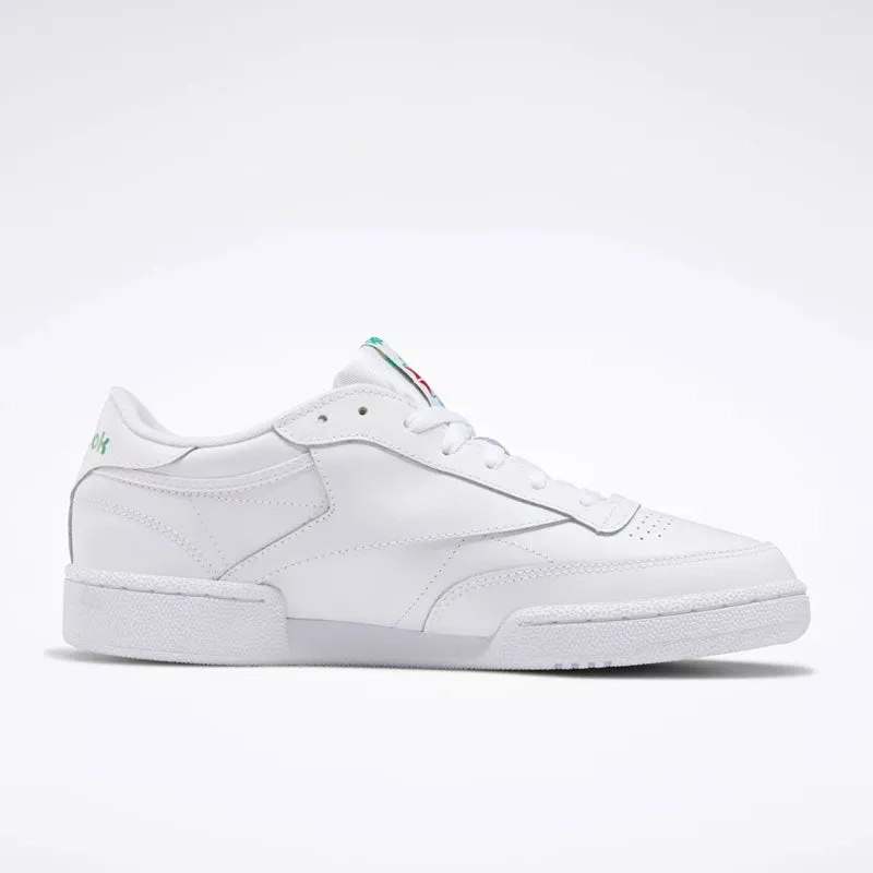 REEBOK CLUB C WHITE/GREEN AR0546