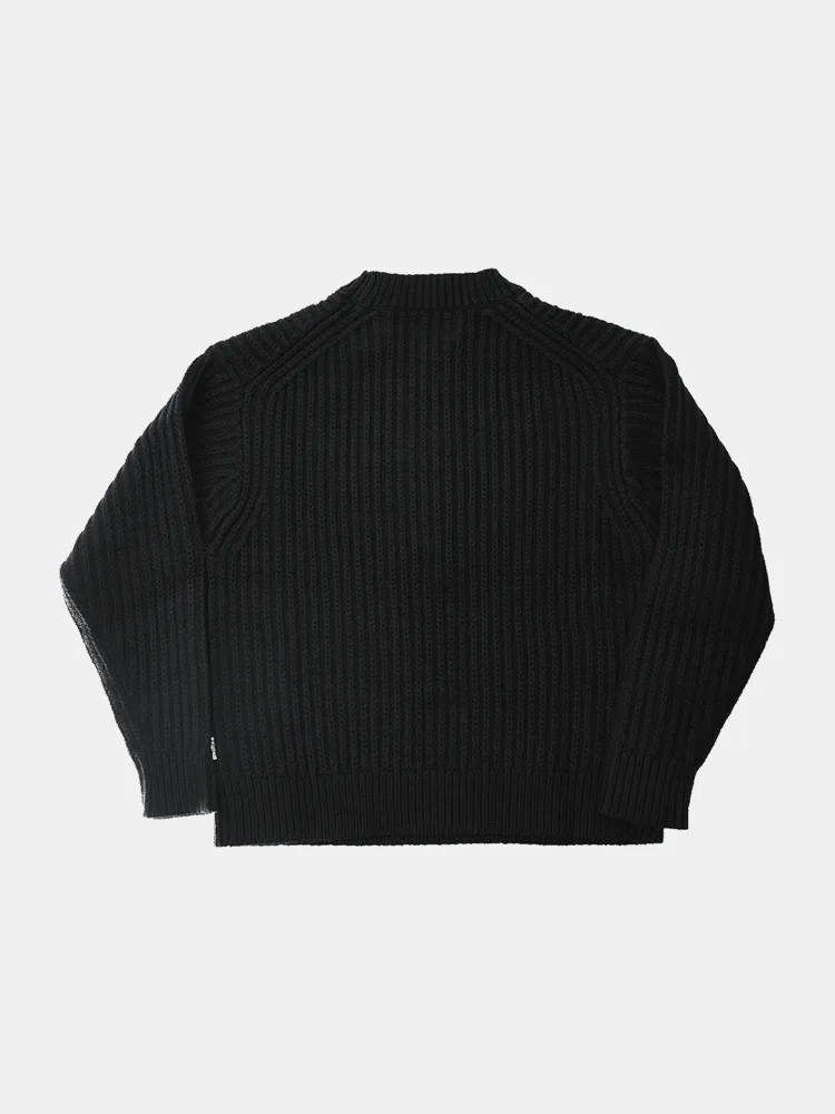 Rhythm Classic Cable Knit - Black