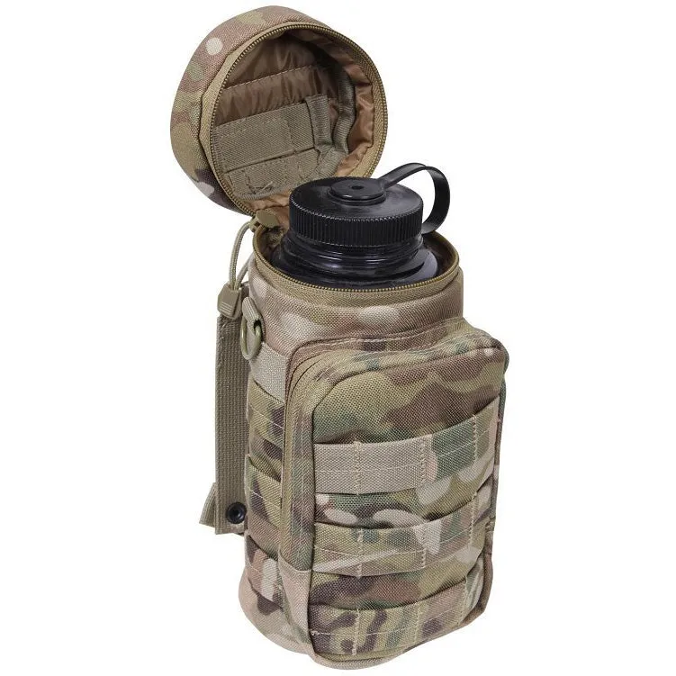 ROTHCO MOLLE COMPATIBLE WATER BOTTLE POUCH - MULTICAM