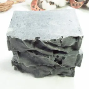 Shea Butter Activated Charcoal Soap Unscented, No Dye