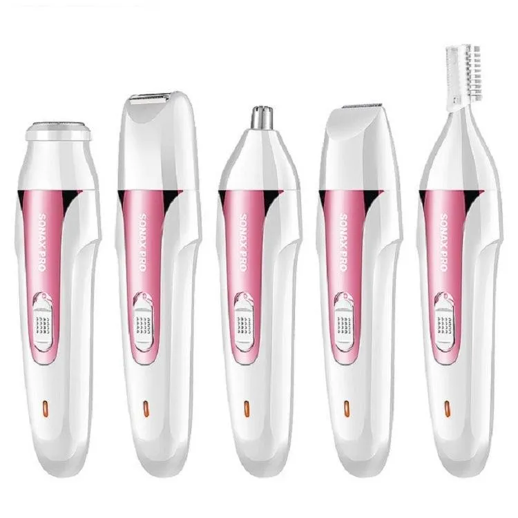 SONAX PRO Women's All-in-One Rechargeable Epilator and Eyebrow Trimmer