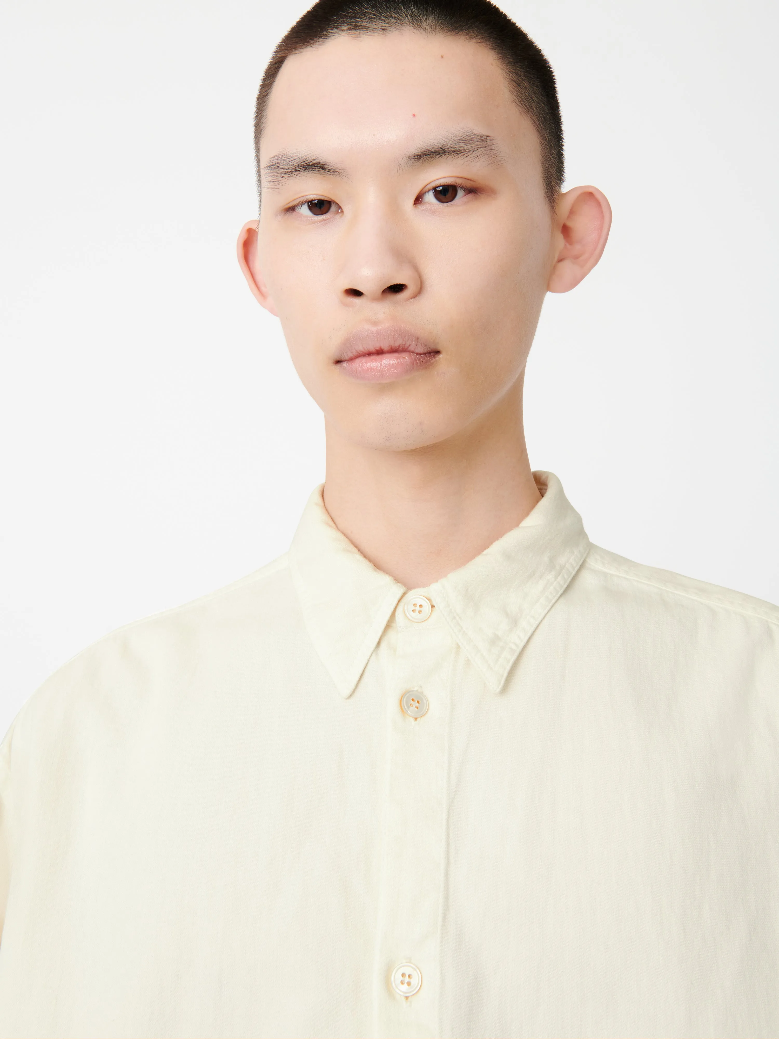 Sorono Denim Shirt in Parchment