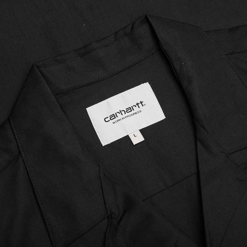 S/S Delray Shirt - Black/Wax