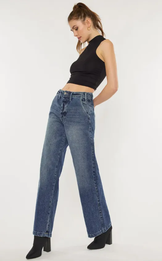 Sterling High Rise 90's Wide Leg Jeans