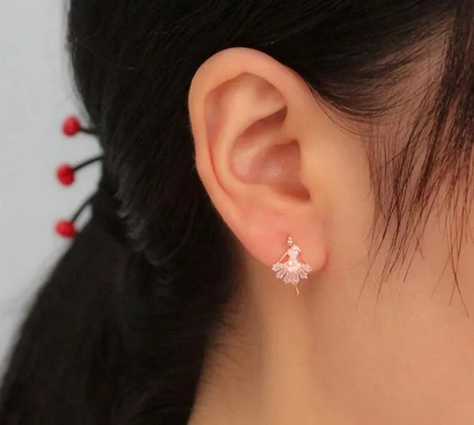 The Aria Classic Ballerina Earrings