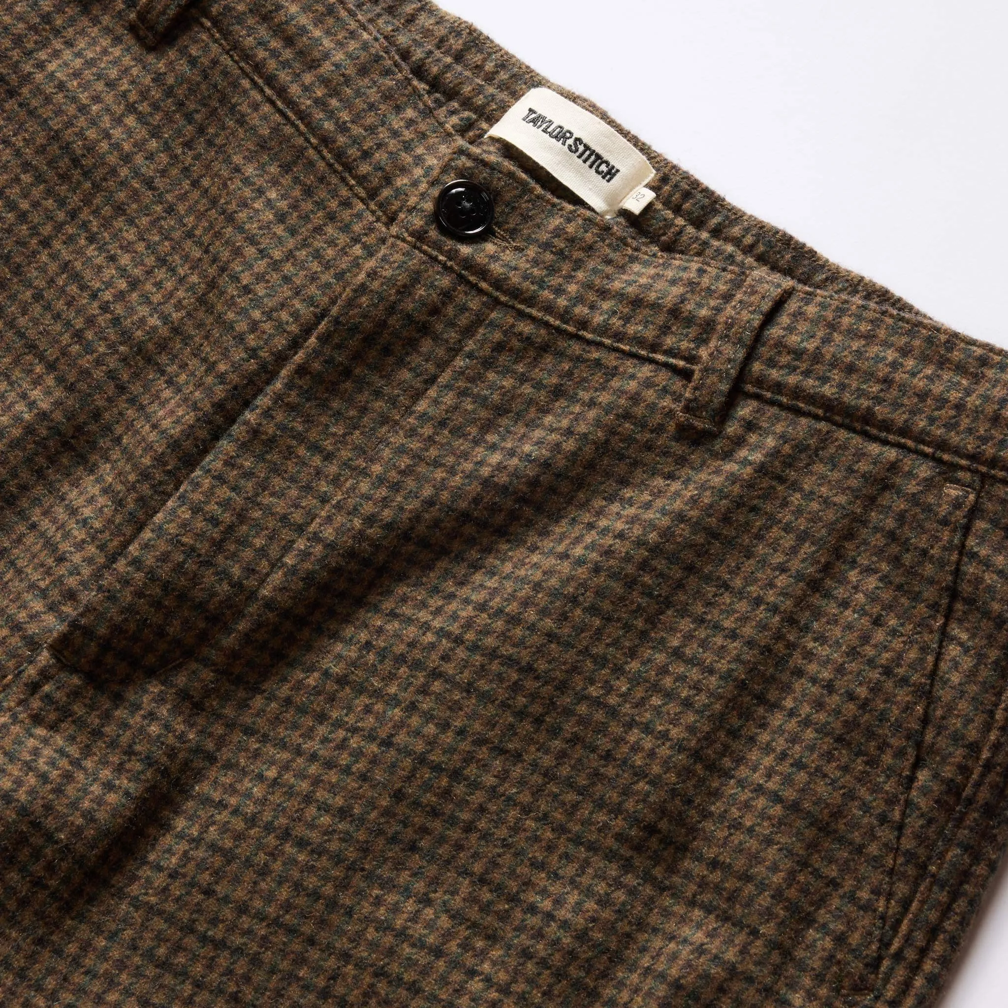 The Carmel Pant in Timber Guncheck