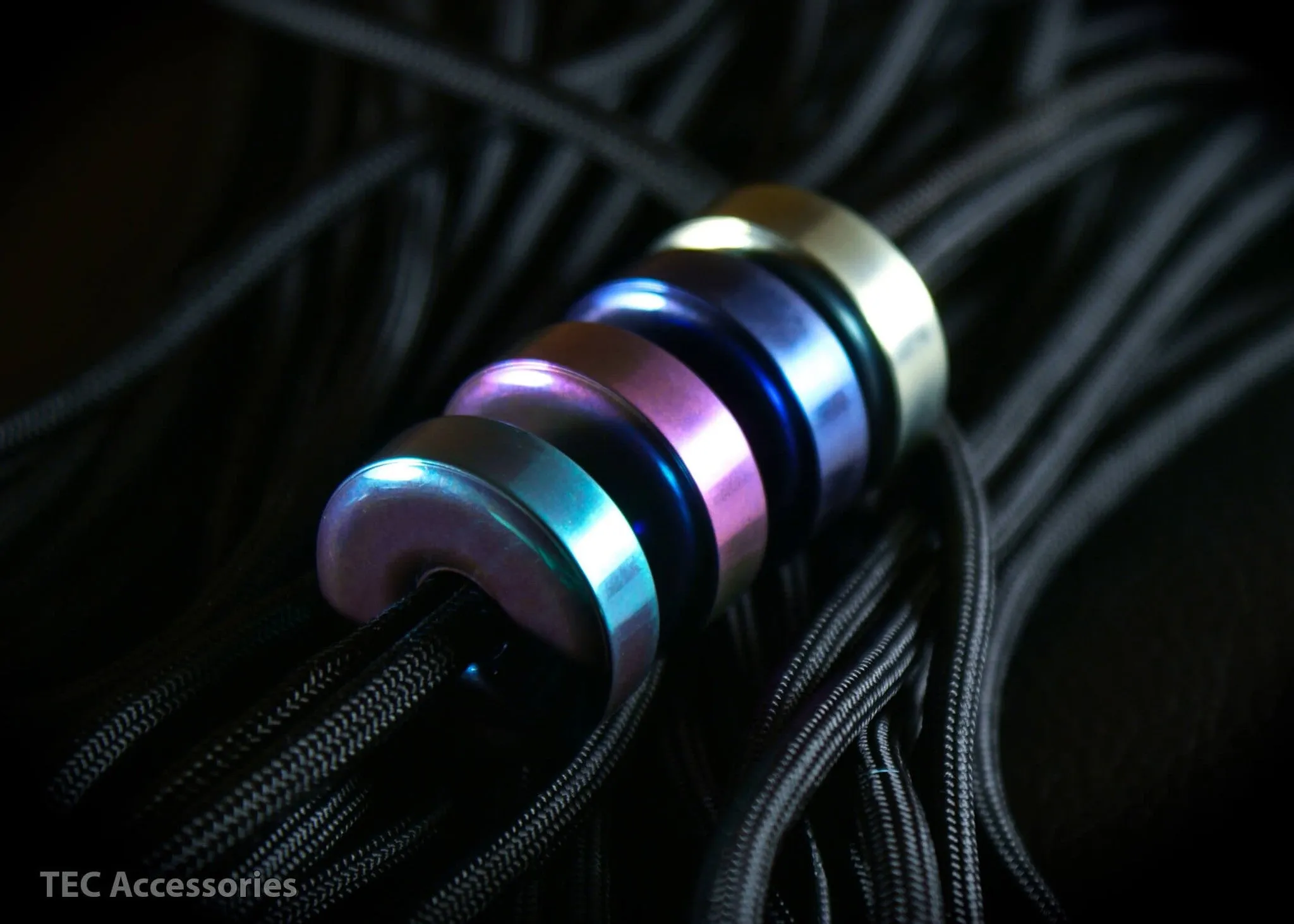 Titanium R1 Lanyard Bead