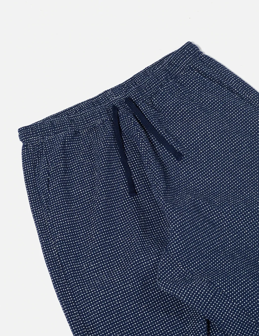 Universal Works Braga Pant (Cactus Weave) - Navy Blue