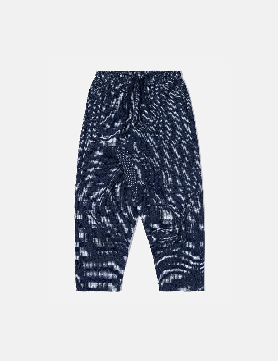 Universal Works Braga Pant (Cactus Weave) - Navy Blue