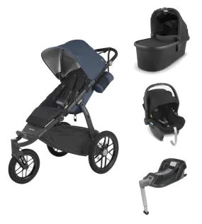 UPPAbaby Ridge All-Terrain with Mesa Car Seat and Base - Reggie