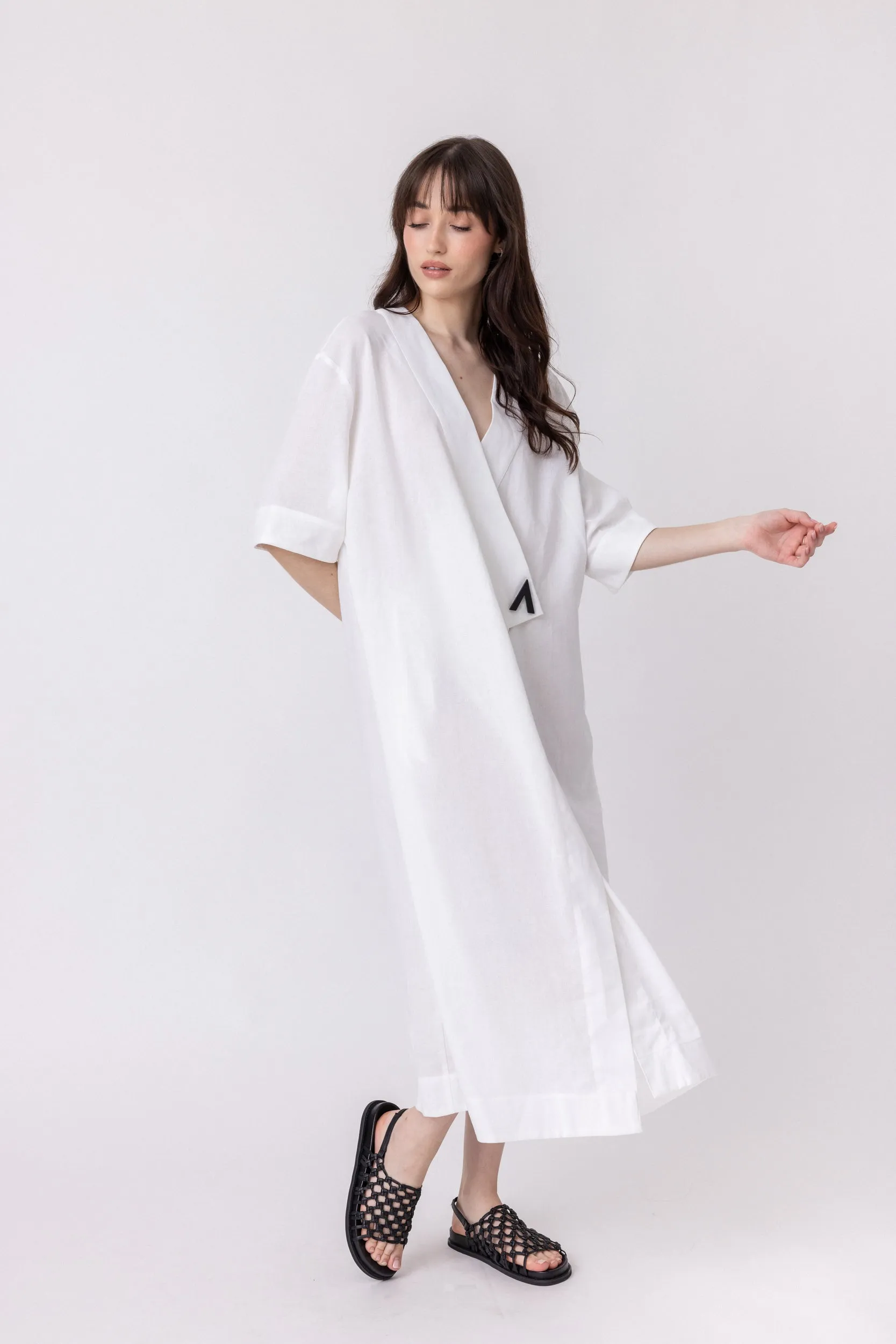 VINCENTI Dress White