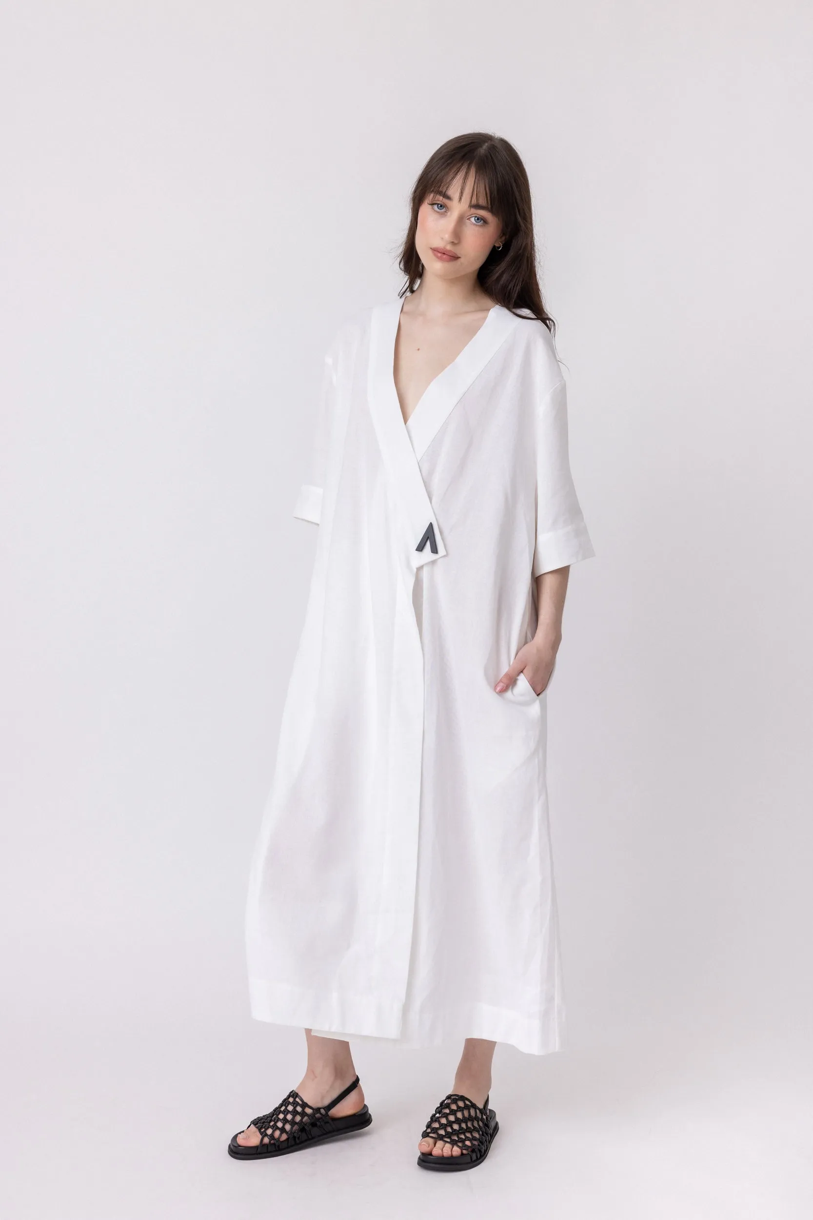 VINCENTI Dress White