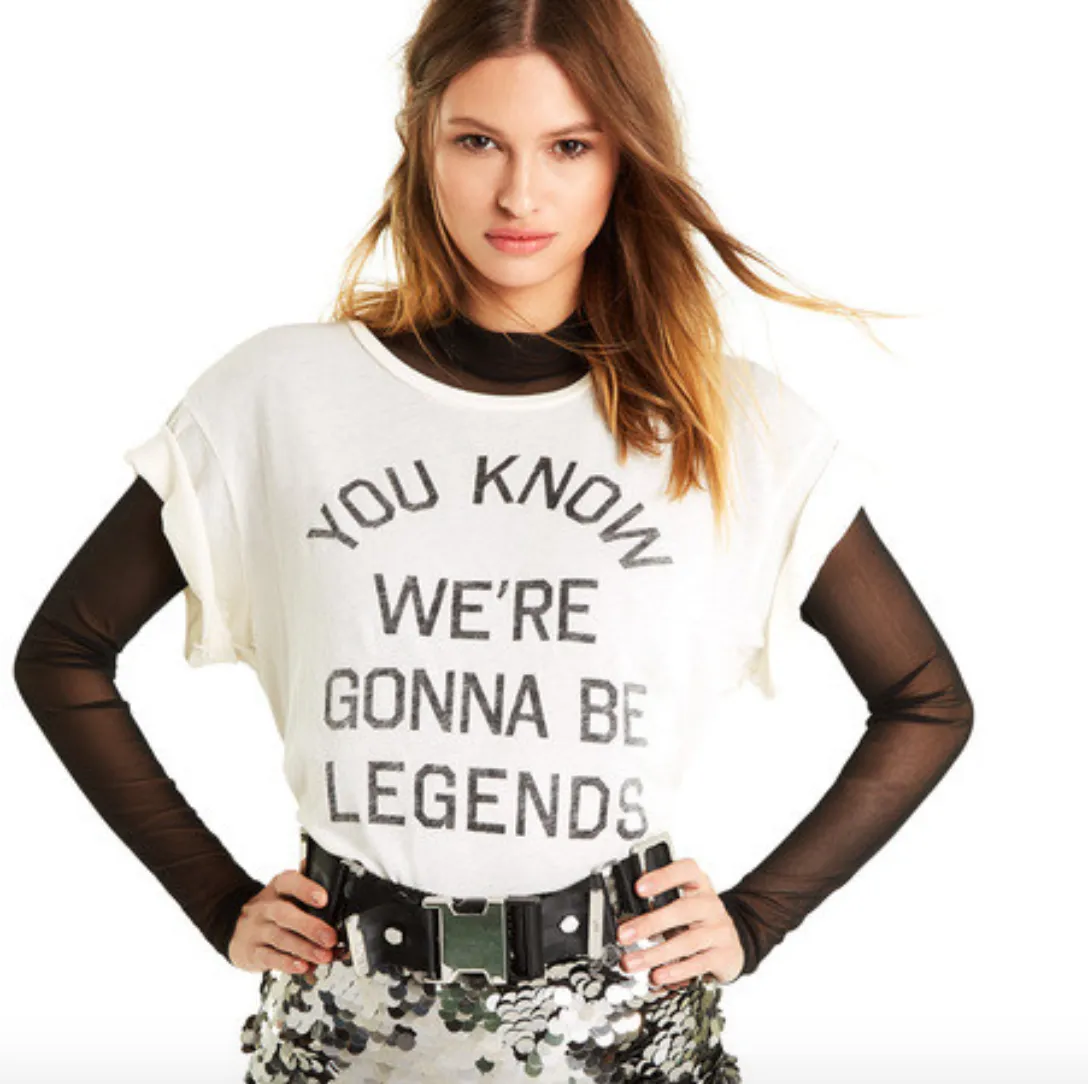 Wildfox Legends Manchester Tee Shirt