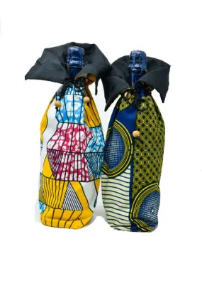 Wine Holder Kitenge 02 - Assorted