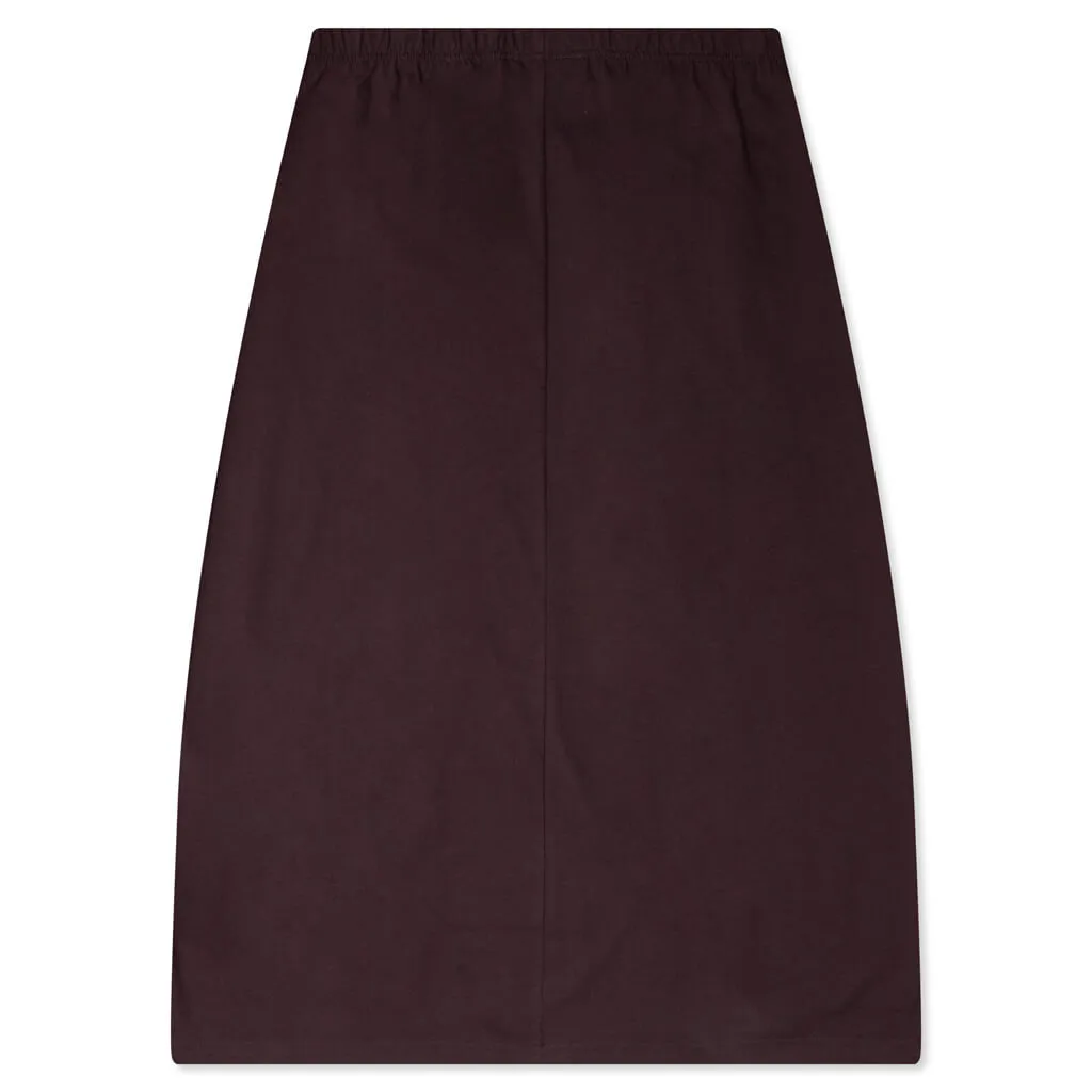 Women's Long Skirt - Plum